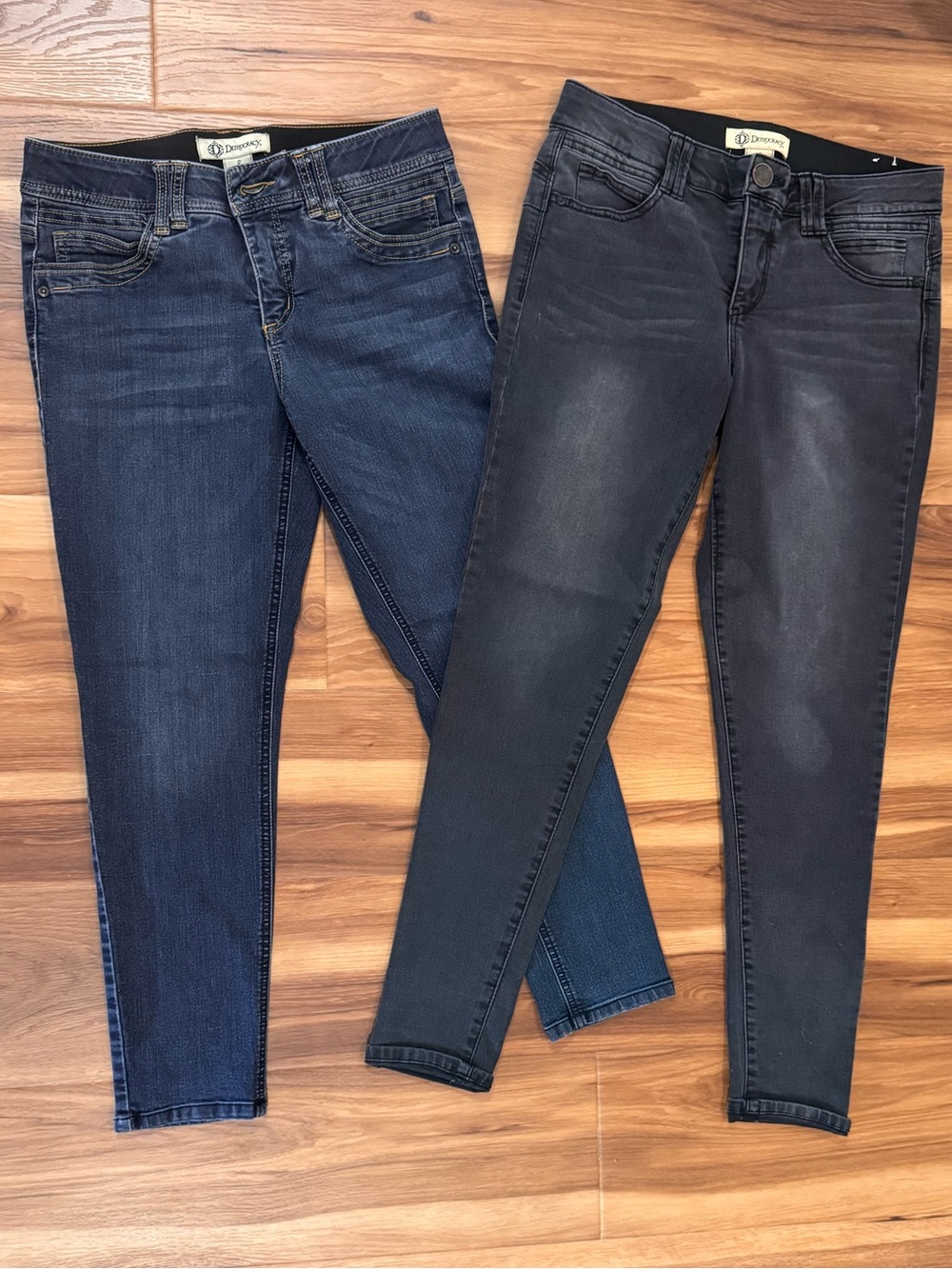 Bundle of 2 * Democracy “Ab” Technology jeans * Size 8 * Black / Blue